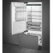 Холодильник Smeg RI96LSI вид сбоку открытый
