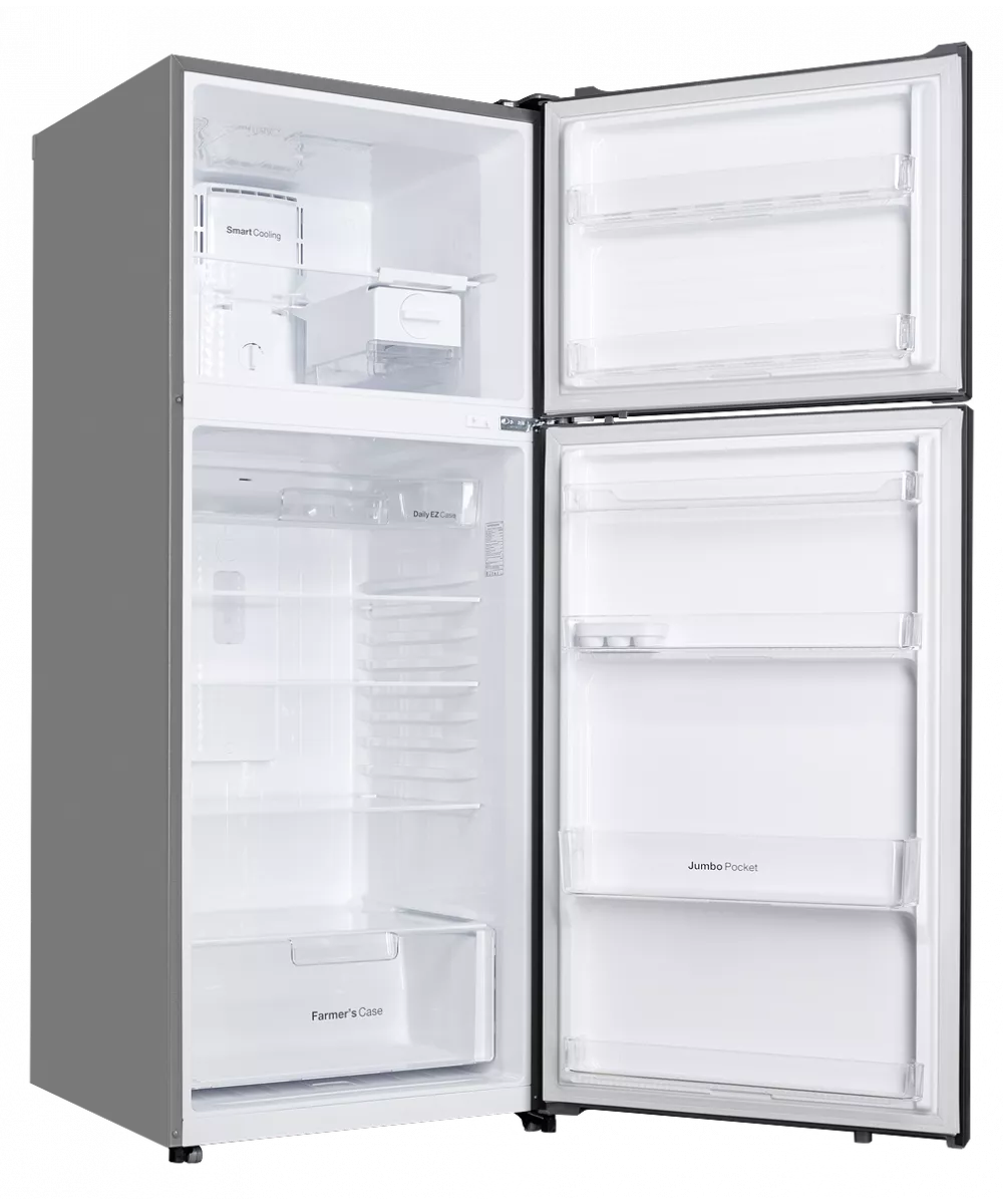 Холодильник Kuppersberg NTFD53GR вид сбоку открытый