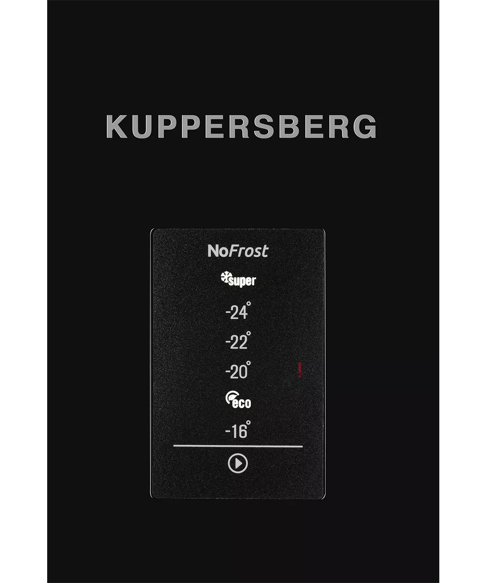 Холодильник Kuppersberg NRS186BK панель управления