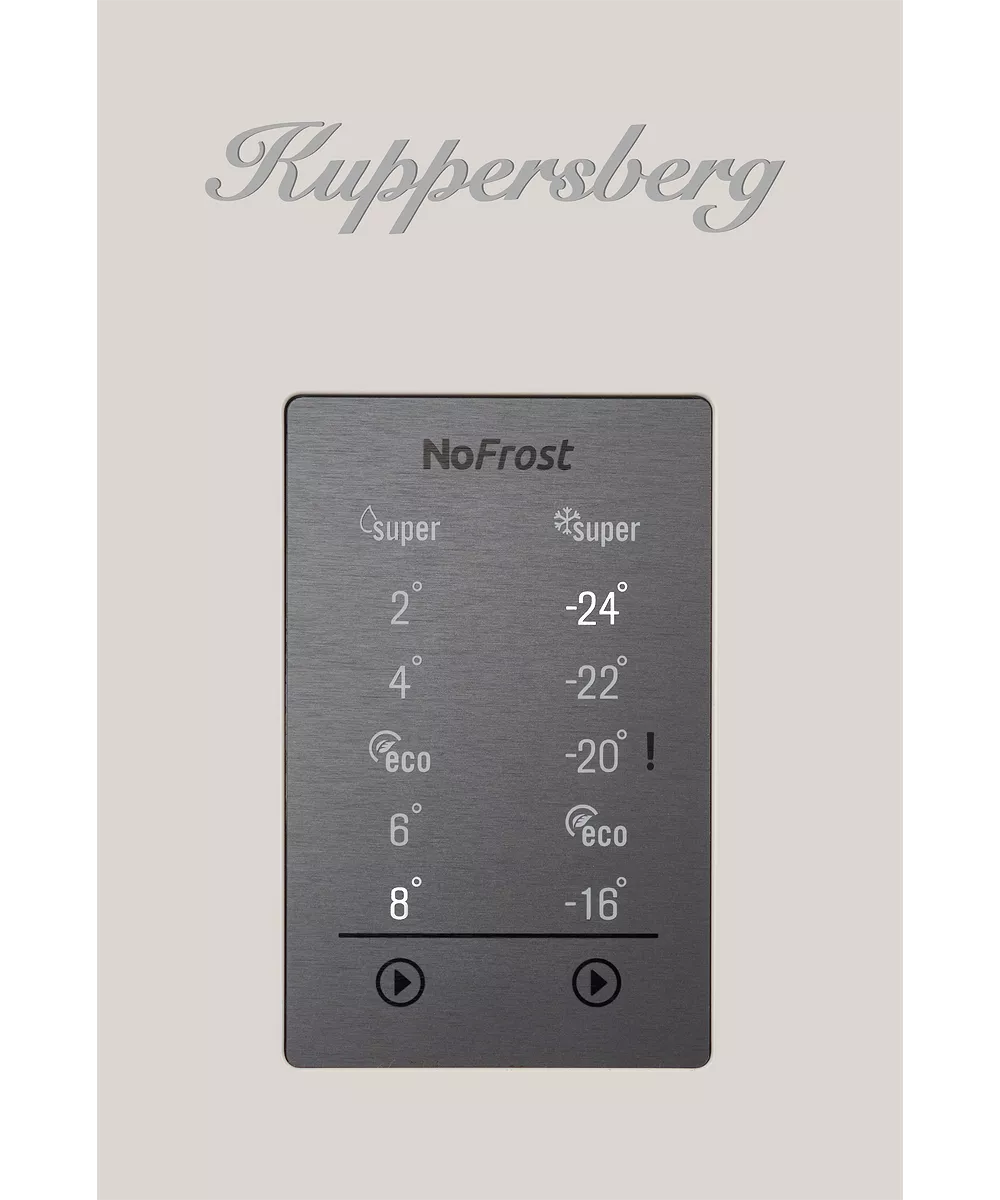 Холодильник Kuppersberg NRV1867BE панель управления