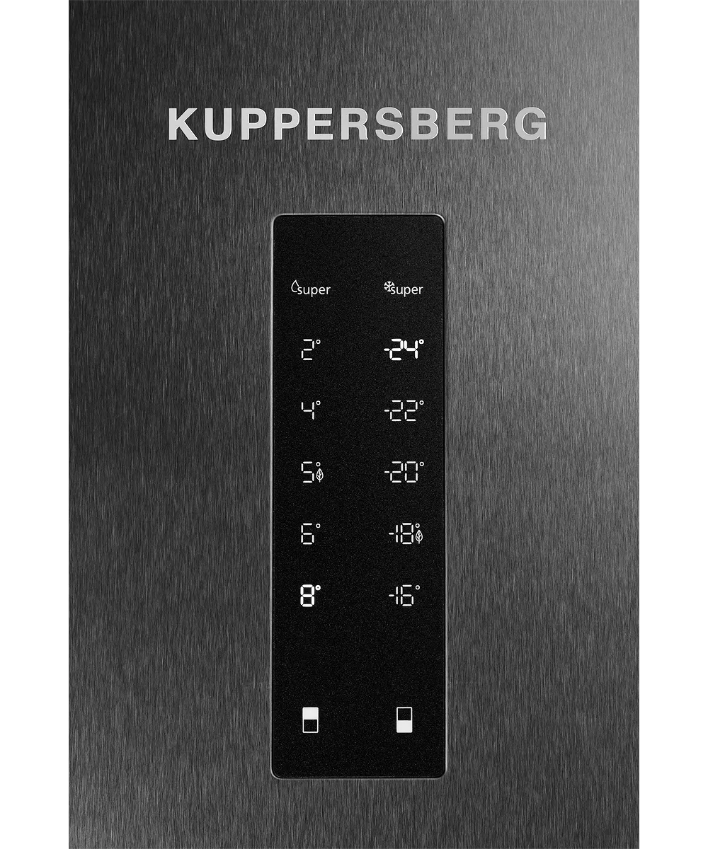 Холодильник Kuppersberg NRV1867DX панель управления