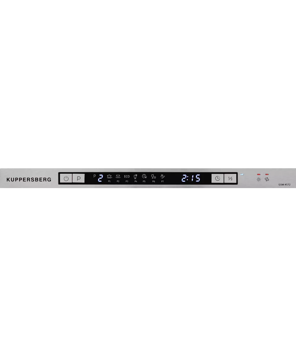 Посудомоечная машина Kuppersberg GSM4572 панель управления