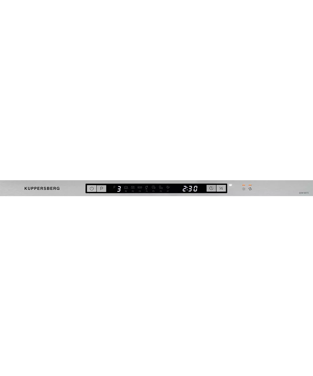 Посудомоечная машина Kuppersberg GSM6073 панель управления